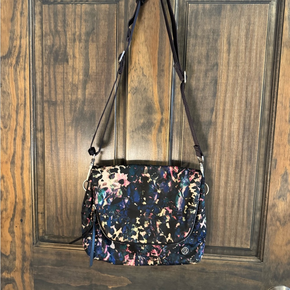 lululemon athletica Black Multicolor Crossbody Bag